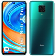 SMARTFON TELEFON XIAOMI REDMI NOTE 9 PRO 6/64 KOLOR ZIELONY USB GWARANCJA