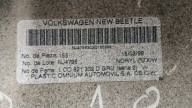 parafango Destra posteriore posteriore VW NEW BEETLE 99