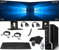 ZESTAW DUAL MONITOR ACER X4630G i5-4460s 16/960SSD 2x LED FHD 23'' Win11