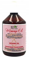 ECO-U Masážny olej so sezamovým olejom 500ml
