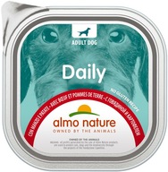 Almo Nature Daily - WOŁOWINA Z ZIEMNIAKAMI mokra karma dla psa - tacka 300g