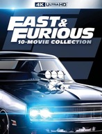 Szybcy i Wściekli 1-10 [10 Blu-ray 4K] Dwa Filmy z PL: Furious 7 i Fast X
