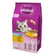 WHISKAS Sterile sucha karma dla kota po sterylizacji z kurczakiem 14 kg