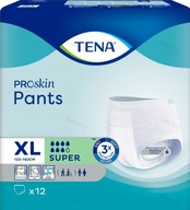 TENA PANTS PROSKIN SUPER XL 12 sztuk