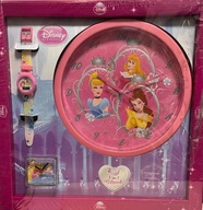 Disney Princess Hodinky Nástenné hodiny Princezné Darčeková krabička.
