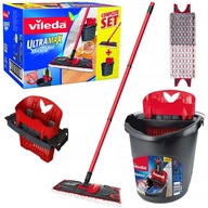 VILEDA MOP ULTRAMAX 2in1 PŁASKI 35 cm ZESTAW Z WIADREM I WKŁADEM NOWOCZESNY