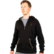 Bluza Rozpinana Z Kapturem Fox LW Black Camo Print Zip Hoody L Karpiowa