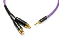 Kabel Melodika MDMJ2R10 minijack (3,5 mm) - 2x RCA (cinch) 1 m