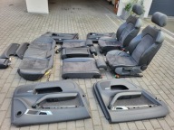 Odiniai sėdynių apmušalai, šildomos sėdynės priekis ir galas, A6 C6 Lift S-Line, geros būklės I TYŁ A6 C6 – nuotrauka 5