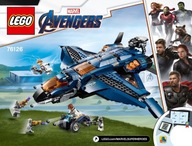Lego Super Heroes NÁVOD NA SÚPRAVU 76126