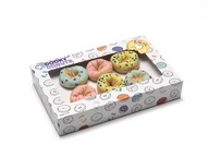 DOOKY GIFT DONUT PONOŽKY DOJČENSKÉ SADA 3 PÁROV NA BABY SHOWER