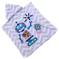 Ręcznik Poncho Kąpielowy Dla dzieci 60x120cm dziecięce wzory