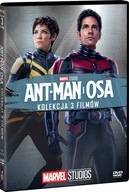 Pakiet: Ant-Man i Osa. Części 1-3, 3 DVD