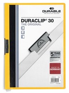 DURACLIP Original 30, skoroszyt zaciskowy A4, 1-30