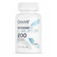 OSTROVIT CHROMIUM 200 tab. CHROM DIETA ZWALCZ GŁÓD