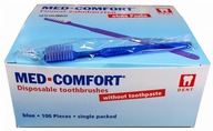 Szczoteczka jednorazowa do zębów bez pasty MedComfort 100