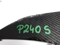 AUDI ABT RS6-R 4G0 C7 CARBON SPOILER grid cap moulding left lower front