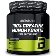 BioTech USA 100% Creatine Kreatín monohydrát 300g