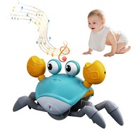 Pełzający krab Zabawki dla niemowląt z muzyką i