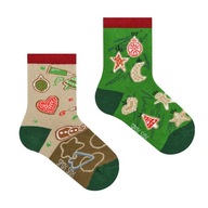 Ponožky SPOXSOX Vianočné perníčky Kids 27-30