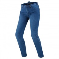 Damskie Jeansy spodnie motocyklowe Shima METRO Lady Blue 24/30