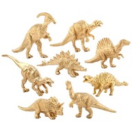 Veľký model dinosaura akčné figúrky Realistický Carnotaurus Stegosaurus 8ks