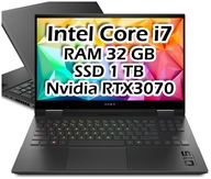 Notebook HP Herný notebook HP Omen 15 I7 SSD 1TB RTX3070 32GB 15,6" Intel Core i7 32 GB / 1000 GB čierny