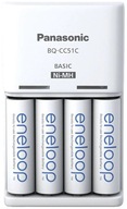 Panasonic Basic + 4x AA Eneloop 2000 mAh (K-KJ51MCD40E)