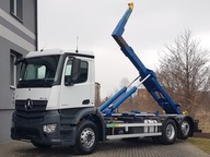 MERCEDES-BENZ ANTOS ACTROS HAKOWIEC 3 OSIE 6x2 KLIMA HAKOWIEC DO KONTENERÓW