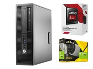 Gamingowy komputer PC HP 705 G2 SFF AMD A10 16GB/120GB SSD GT1030 WIN10