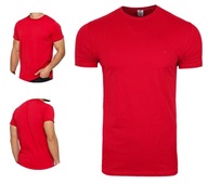 Pánske tričko červené Bavlna PREMIUM LINE veľ. L