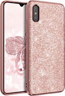 TOK XIAOMI REDMI 9A KÉSZÜLÉKHEZ RÓZSASZÍN TÖMÖR FÉNYES HÁTLAP TOK