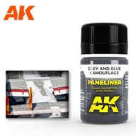 AK INTERACTIVE 2072 Paneliner for Grey and Blue