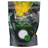 KULKI DO ASG ROCKETS PROFESSIONAL BIO 0,25g 1kg BIAŁE