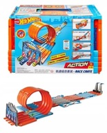 HOT WHEELS DRÁHY SLUČKY KASKADÉRSKA SADA 3V1 AUTÍČKA GKT87