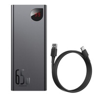 BASEUS POWERBANKA 20000MAH 2X USB 1X USB-C PD QC 3.0 65W LED CERTIFIKÁT CE