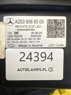 light right Mercedes GLC W253 LIFT Full Led A2539065003