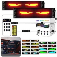 2 X LED SZEMEK AUTÓHOZ, LED KIJELZŐ, PROGRAMOZHATÓ, SZEMÉLYRE SZABHATÓ