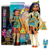 MONSTER HIGH CLEO DE NILE LALKA MODOWA KLEOPATRA + PIESEK SZAKAL TUT 4+