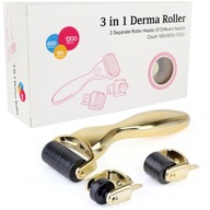 Derma roller 3w1 0.25/0,5/1.5 mm DERMAROLLER ANTIAGE LIFTING MEZOTERAPIA
