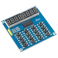 Táto skenovacia klávesnica a kľúč modul LED displeja pre Arduino DIY Kit