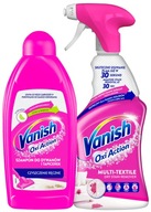 Sada Vanish Oxi Action na koberce Šampón 500 ml + Odstraňovač škvŕn 500 ml