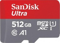 SanDisk Ultra microSDXC 512GB Android 120MB/s A1 UHS-I + Adapter OUTLET