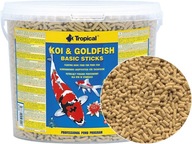 TROPICAL Koi&Goldfish Basic Sticks 430g/5L Pokarm do Oczka Stawu