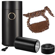 Elektrický mlynček Blow výkonný čierny mlynček coffee grinder 160 W čierny