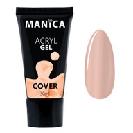 MANICA Stavební gel AKRYLOVÝ GEL Polygel acrylgel Poly nail gel COVER 30 ml