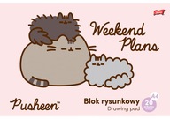 Výkresový blok A4 20 listov Pusheen Majewski