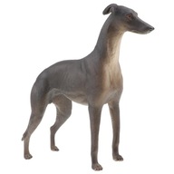 Plastikowa figurka zwierzątko zabawka Model greyhound Model edukacyjny dla dzieci Figurka A