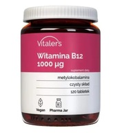 Vitaler's Vitamín B12 Metylkobalamín 1000µg 120