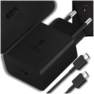 SZYBKA ŁADOWARKA SIECIOWA TELEFONU DLA SAMSUNG 45W + KABEL USB-C 1M